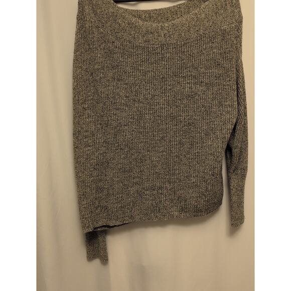 free people Xs Sweater Top Gray Ribbed - Picture 6 of 10